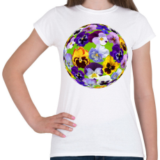PRINTFASHION Árvácska bolygó - Női póló - Fehér