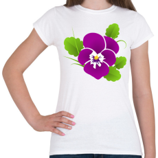 PRINTFASHION Árvácska - Női póló - Fehér