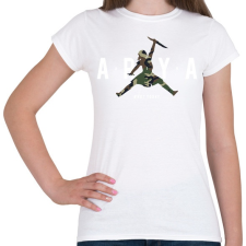 PRINTFASHION Arya Air (Camo#2) - Női póló - Fehér női póló