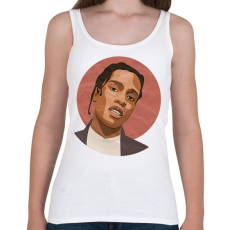 PRINTFASHION Asap Rocky - Női atléta - Fehér
