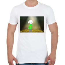 PRINTFASHION Asriel Dremurr Undertale - Férfi póló - Fehér férfi póló
