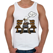 PRINTFASHION Assasins Creed  - Férfi atléta - Fehér atléta, trikó