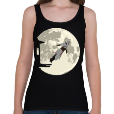 PRINTFASHION Assasins Creed - Női atléta - Fekete