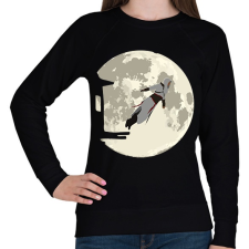 PRINTFASHION Assasins Creed - Női pulóver - Fekete női pulóver, kardigán