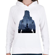 PRINTFASHION Assassin's Creed - Női kapucnis pulóver - Fehér női pulóver, kardigán