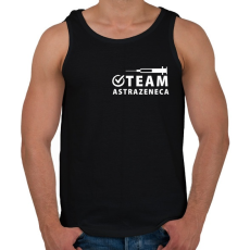 PRINTFASHION AstraZeneca Team - Férfi atléta - Fekete