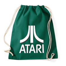 PRINTFASHION ATARI 3D Logo - Sportzsák, Tornazsák - Sötétzöld tornazsák