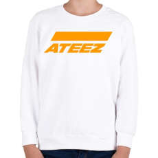 PRINTFASHION Ateez - Gyerek pulóver - Fehér