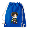 PRINTFASHION Attack on titan - Sportzsák, Tornazsák - Bright royal