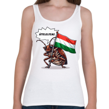 PRINTFASHION Átteleltem! - Női atléta - Fehér női trikó