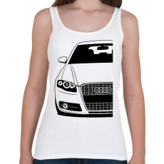 PRINTFASHION AUDI A4 - Női atléta - Fehér