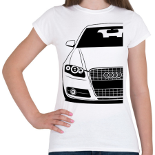 PRINTFASHION AUDI A4 - Női póló - Fehér női póló