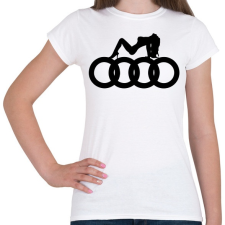 PRINTFASHION Audi - Női póló - Fehér női póló
