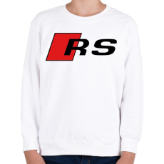 PRINTFASHION Audi RS - Gyerek pulóver - Fehér
