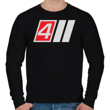 PRINTFASHION AUDI S4 - Férfi pulóver - Fekete férfi pulóver, kardigán