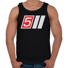 PRINTFASHION AUDI S5 - Férfi atléta - Fekete