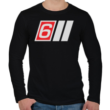 PRINTFASHION AUDI S6 - Férfi hosszú ujjú póló - Fekete férfi póló