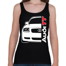 PRINTFASHION Audi TT - Női atléta - Fekete
