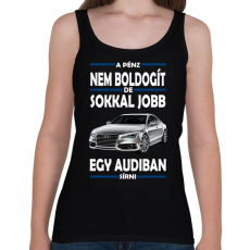 PRINTFASHION Audiban sírni jobb mint csak úgy! - Női atléta - Fekete