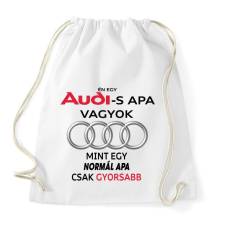 PRINTFASHION audika - Sportzsák, Tornazsák - Fehér tornazsák