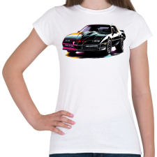 PRINTFASHION Autó - Női póló - Fehér női póló