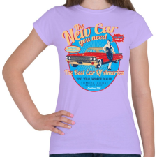 PRINTFASHION Autókereskedő - Női póló - Viola női póló