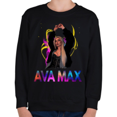 PRINTFASHION AVA MAX 4 - Gyerek pulóver - Fekete