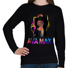 PRINTFASHION AVA MAX 4 - Női pulóver - Fekete női pulóver, kardigán