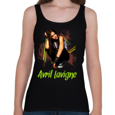 PRINTFASHION avril lavigne - Női atléta - Fekete női trikó