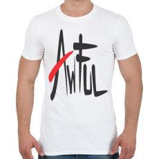 PRINTFASHION Awful - Férfi póló - Fehér
