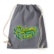 PRINTFASHION Az álmok valóra válnak - Sportzsák, Tornazsák - Grafitszürke tornazsák