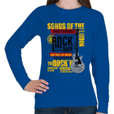 PRINTFASHION Az éj dala - Női pulóver - Királykék