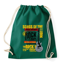 PRINTFASHION Az éj dala - Sportzsák, Tornazsák - Sötétzöld tornazsák