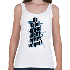 PRINTFASHION Az éjjel soha nem érhet véget! - Női atléta - Fehér