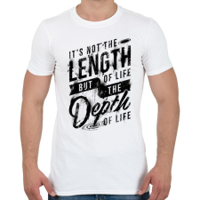PRINTFASHION Az élet nehézségei - Férfi póló - Fehér férfi póló