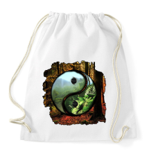 PRINTFASHION Az élet valójában! - Sportzsák, Tornazsák - Fehér tornazsák