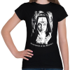 PRINTFASHION Az elkárhozottak szentsége - Okkult Design - Női póló - Fekete