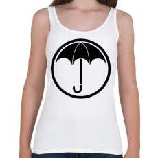 PRINTFASHION Az esernyő akadémia - Női atléta - Fehér