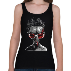 PRINTFASHION Az idegen - Női atléta - Fekete