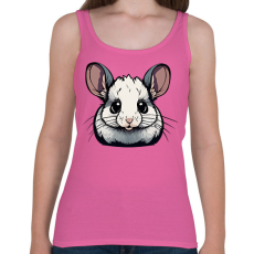 PRINTFASHION Baba csincsilla - Női atléta - Rózsaszín