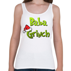 PRINTFASHION Baba grinch - Női atléta - Fehér
