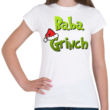 PRINTFASHION Baba grinch - Női póló - Fehér női póló