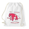 PRINTFASHION Baba Lajhár - Sportzsák, Tornazsák - Fehér
