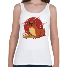 PRINTFASHION Baba vidra - Női atléta - Fehér