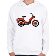 PRINTFASHION babetta - Gyerek kapucnis pulóver - Fehér gyerek pulóver, kardigán