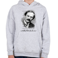 PRINTFASHION Babits Mihály-Jónás könyve2 - Gyerek kapucnis pulóver - Sport szürke gyerek pulóver, kardigán