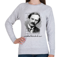 PRINTFASHION Babits Mihály-Jónás könyve2 - Női pulóver - Sport szürke női pulóver, kardigán