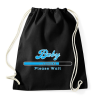 PRINTFASHION baby-loading-blue-white - Sportzsák, Tornazsák - Fekete