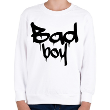 PRINTFASHION bad boys 2 - Gyerek pulóver - Fehér gyerek pulóver, kardigán