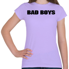PRINTFASHION BAD BOYS - Női póló - Viola